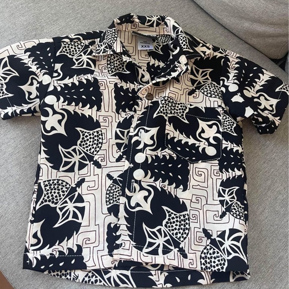 Manuhealii onipaa boys xxs aloha shirt